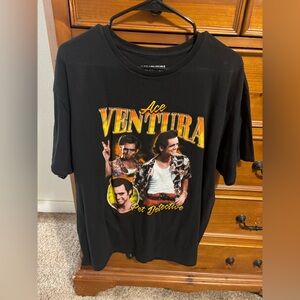 Ace Ventura Black Graphic Tee